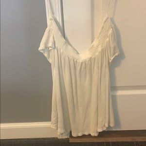 Off the shoulder shirt